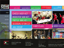 Tablet Screenshot of kunstencentrumvelsen.nl
